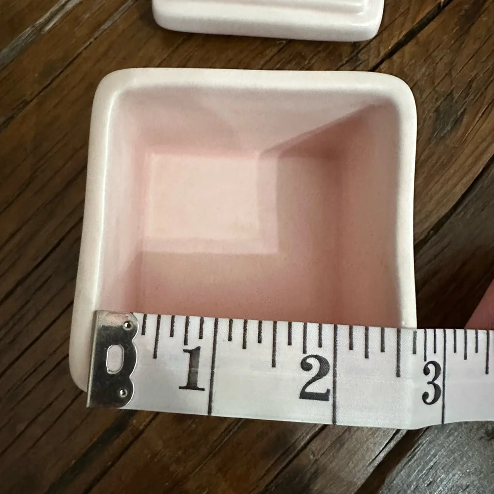 Rae Dunn Jewelry Box in Light Pink